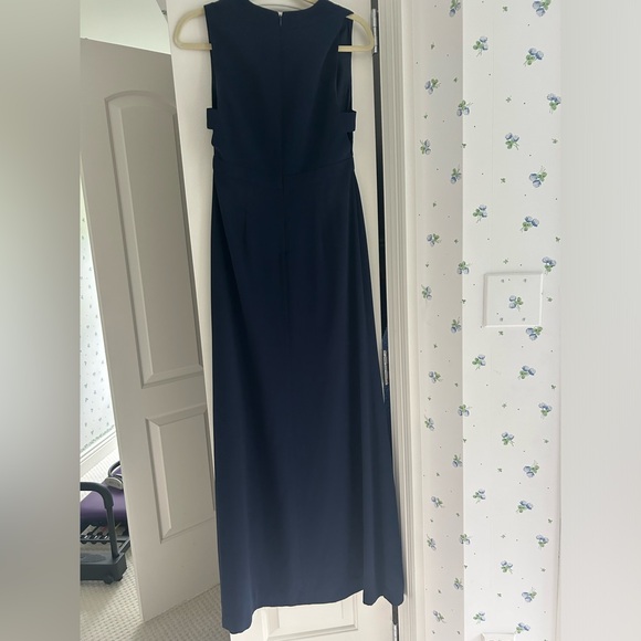 Jill Jill Stuart Plunge Navy Maxi Dress - Picture 4 of 8